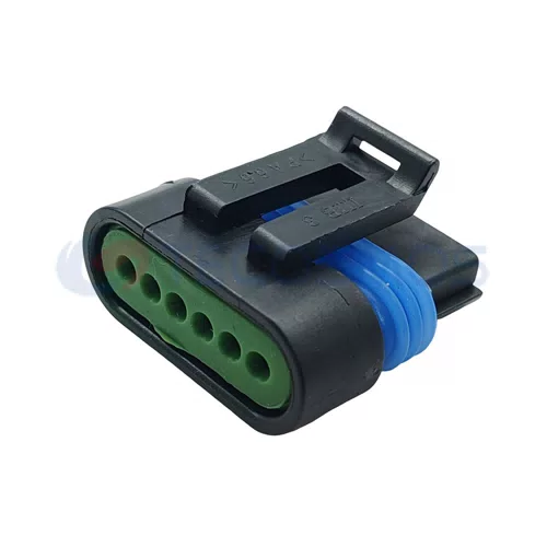 Waterproof IP66 Rated Copper Nylon ABS Wire Harness Electronic Accelerator Pedal Sensor Plug for Car 6-Pin Female... - image 2